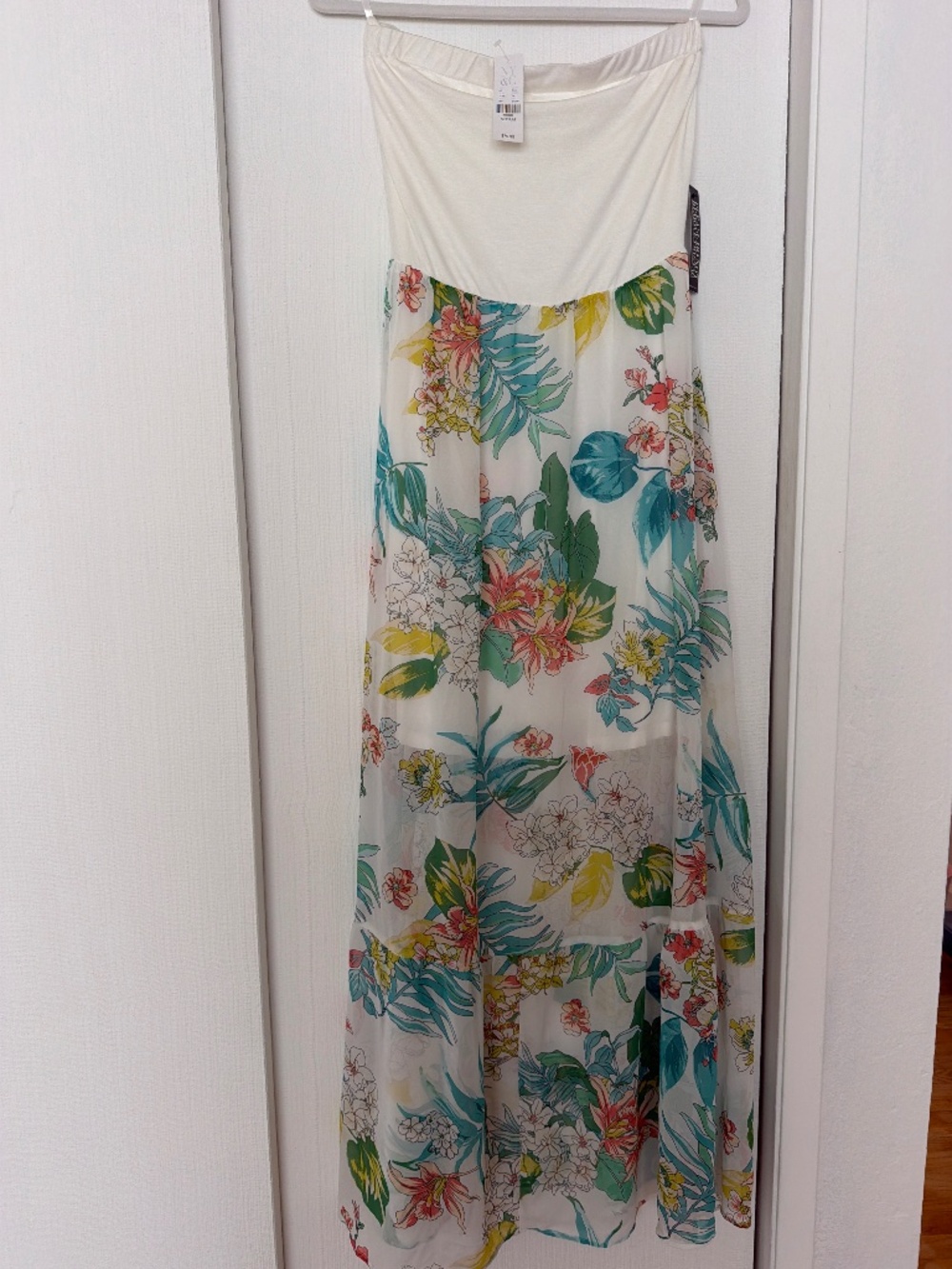 🌺 New York & Company Floral Maxi Dress – Size M – NWT